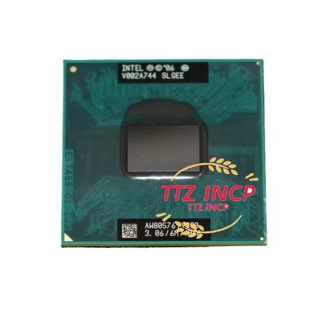 Cpu T7400 2.16 Ghz Processore Intel Core 2 Duo T7400 Usato Per Laptop - 2.16 GHz, Dual Core, 4MB Cache Ricambio CPU Intel SL9SE