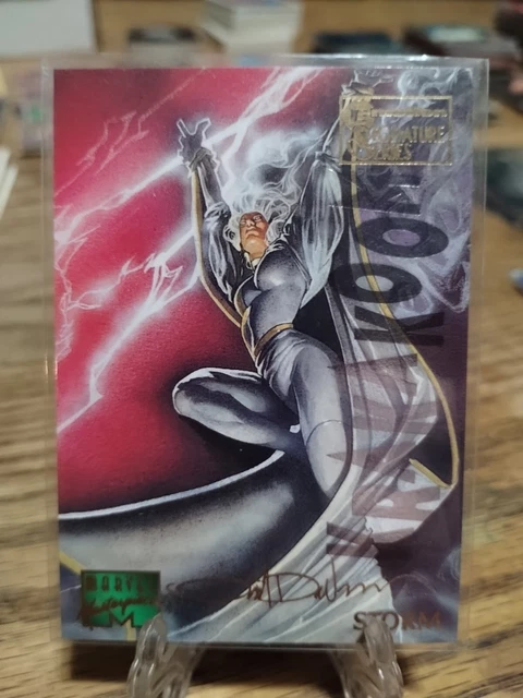 1995 Marvel Masterpieces Storm #94 Emotion Gold Signature Series Mint/NM