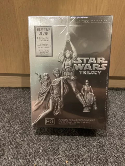 Star Wars Trilogy Dvd Set SEALED original DVD Release