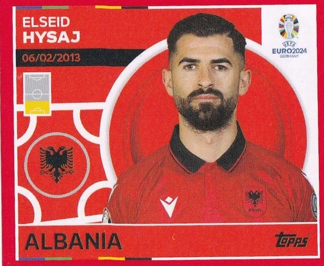Topps Euro 2024 Sticker ALB 3 NEDIM BAJRAMI GOLD (Neu und originalverpackt) in Winterthur für