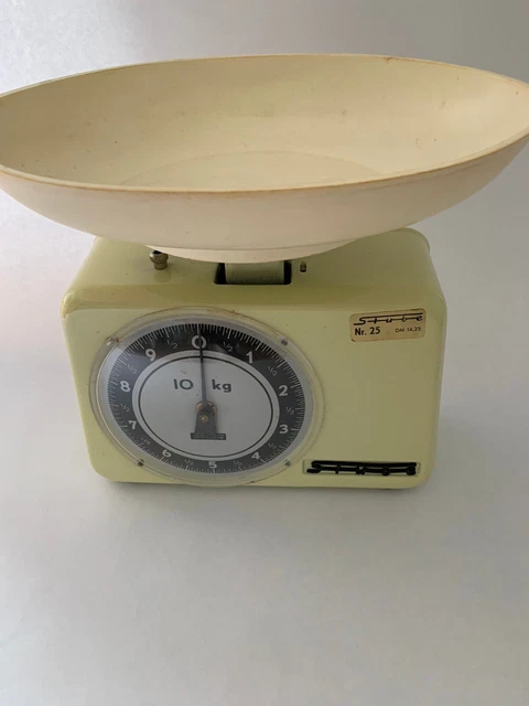 Alte Küchenwaage Waage Firma Stube Vintage bis 10 kg