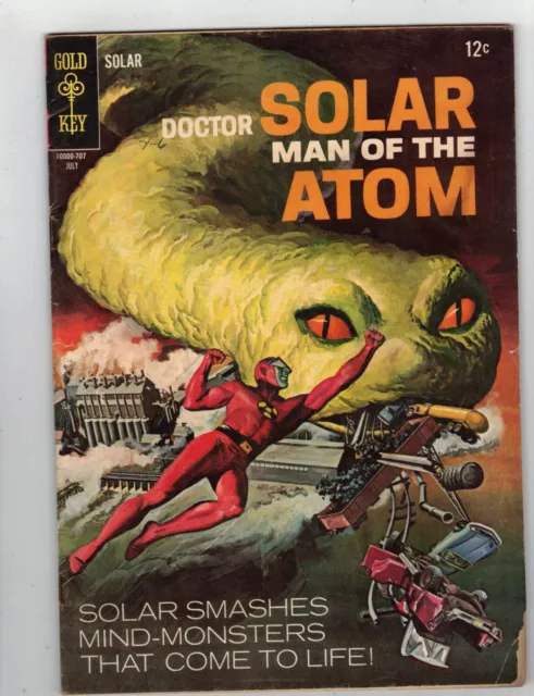 Doctor Solar, Man of the Atom #20 1967 gold-key Comic Book gold-key  Good