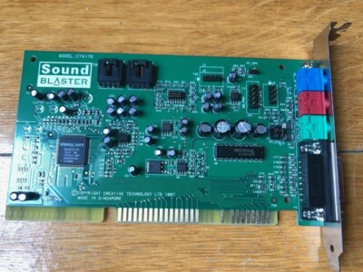 ESS Compaq Premier Sound ESS ES1869 vintage ISA sound card like SB Pro or SB16 Adlib 