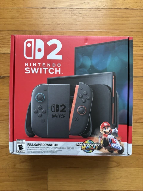 NINTENDO SWITCH 2 Console + Mario Kart World Game Bundle - Brand New ...