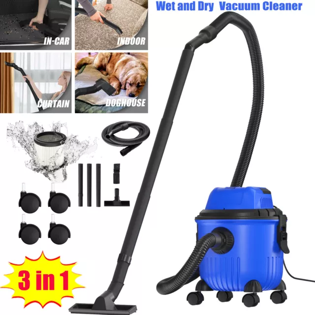 5000W Wet and Dry Vacuum Vac Cleaner Industrial 20L 230V 3 in 1 Portable Blower