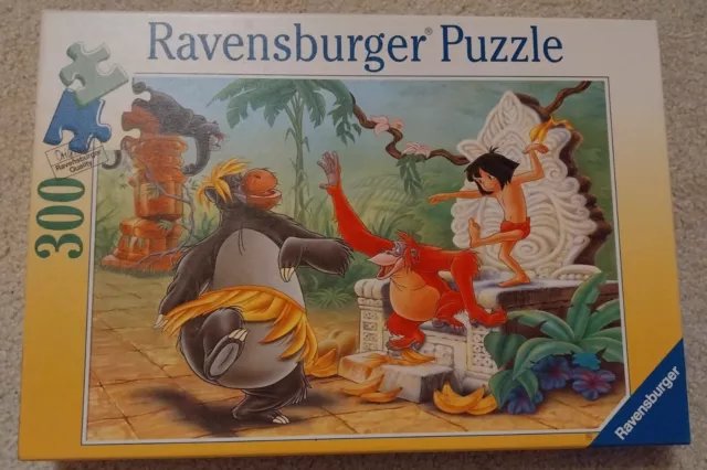 300 Teile Puzzle Ravensburger Disney Dschungelbuch Tanz mit dem Affenkönig 1993
