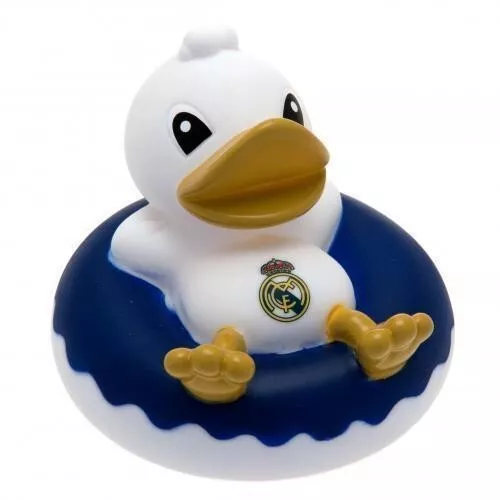 Real Madrid Rubber Duck Soft Toy Bathtime Bath Collection Gift