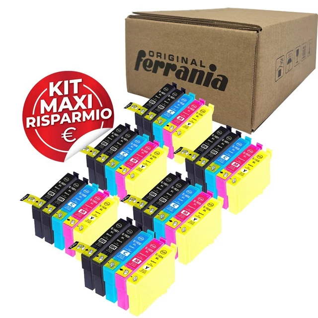 30 Cartucce Compatibili EPSON T1635 KIT per WORKFORCE 2010,2510,2530,2650,2750