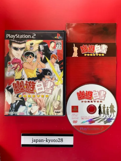 Yu Yu Hakusho FOREVER PS2 Banpresto Sony PlayStation 2 From Japan