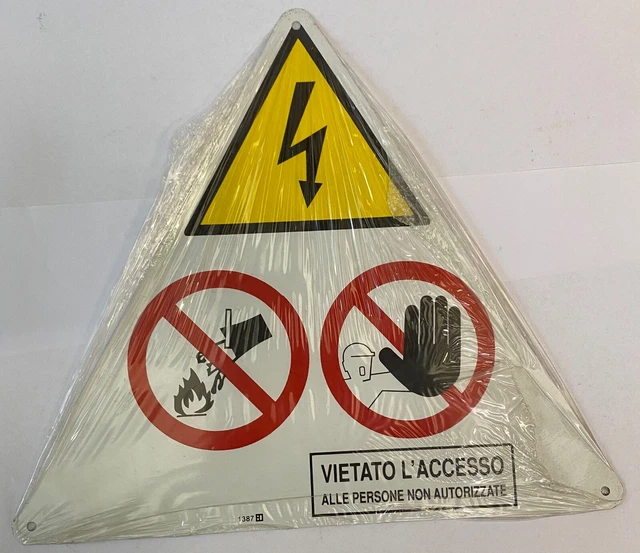 Adesivo Vietato L'Accesso A Persone Non Autorizzate | 200 Mm | Segnaletica Di Sicurezza | Adesivo Rettangolare - 5