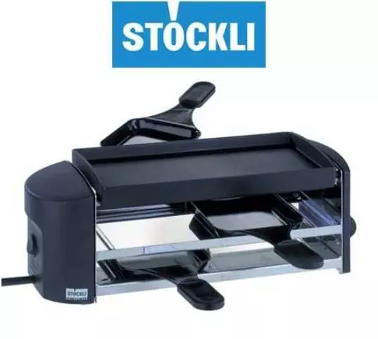 STÖCKLI Raclette, Grill Cheeseboard Twin für 2 Personen NEU OVP