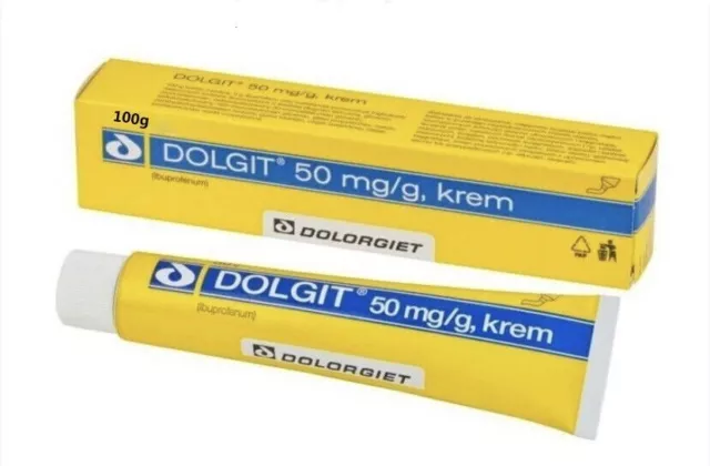 DOLGIT 100 g "Dolorgiet" pain relief cream with joint and muscle pain