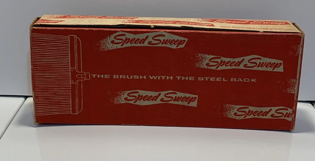 Vintage speed sweep dustless broom head milwaukee dustless brush No. 31-14 (C)