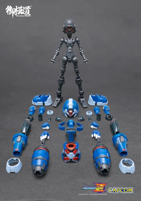 CAPCOM Rockman MEGAMAN ZERO COPY-X Action Figure Assembly Model Toy H165mm 2