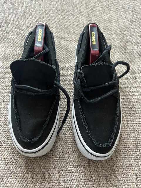 SCARPE DA GINNASTICA VANS Zapato Del Barco nere da barca unisex taglia 6 5 UK EUR 22 86 PicClick IT