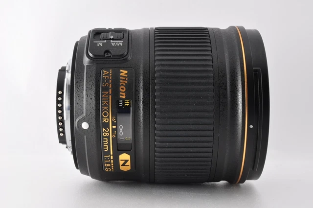[Near MINT in Box] Nikon AF-S NIKKOR 28mm F1.8 G N SWM Wide Angle Lens FF726 3