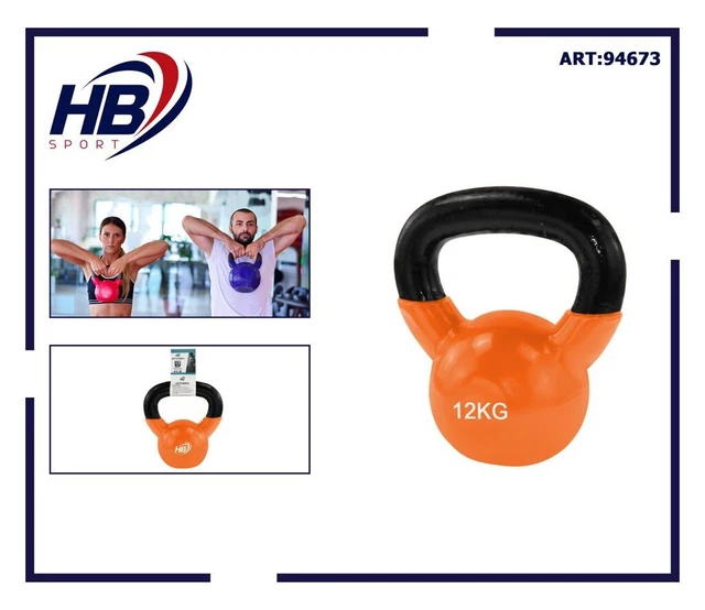 Kettlebell Da 20 Kg In Ghisa - Per Crossfit, Allenamento Casa E Palestra - Foto 7
