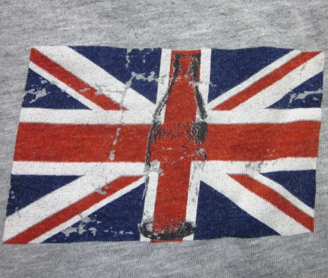 Pyjama rétro COCA COLA pantalon soda pop coke jeunesse lrg Union Jack vêtements de nuit Royaume-Uni 2