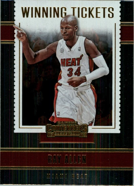 2017-18 Panini Contenders Winning Tickets #10 Ray Allen