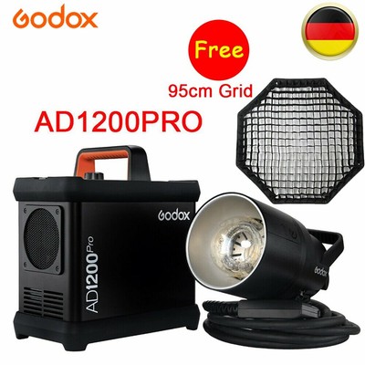 Godox ad1200pro 2.4g 1200ws TTL HSS Alimentatore Kit Bowens flash Strobe Flash esterno 
