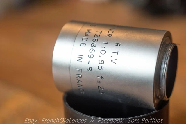 Objectif Angenieux TV Type M2 50mm F/0.95 – Rare, Pour Cinéma, Occasion