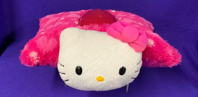 Hello Kitty Dream Lites 12” Pillow Pets 2013 Illuminated Color Changing