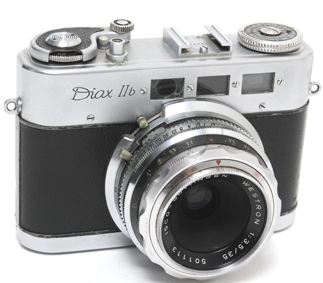 Voss Diax IIb with Isco Goettingen Westron 3.5/35mm NOT TESTED