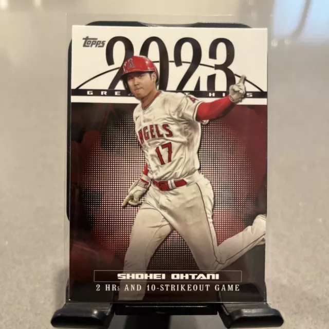 SHOHEI OHTANI 2024 Topps Series 1 2023 Greatest Hits Los Angeles Angels