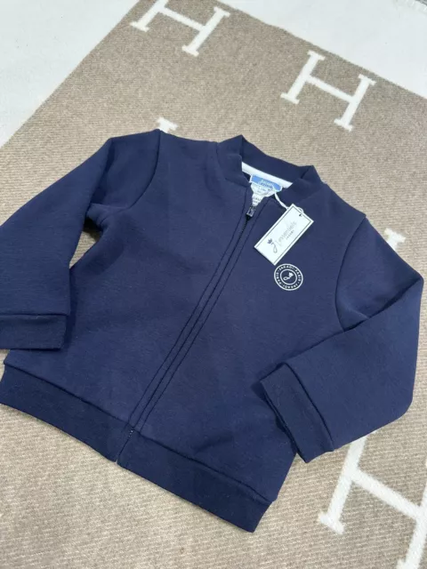 BNWT Jacadi Paris Baby Or Toddler Boys Navy Track Jacket 24m RRP $130