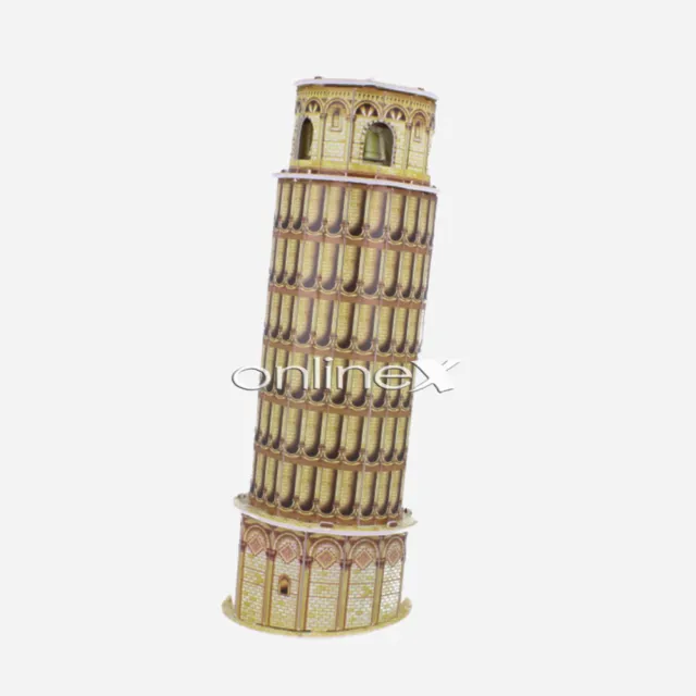 Puzzle 3D de Torre Inclinada de Pisa Italia Campanario EnvÍo 24-48H a1498