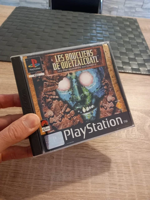 Les Chevaliers De Baphomet II (Boucliers De Quetzalcoatl) – PS1 PAL FR – Bon état