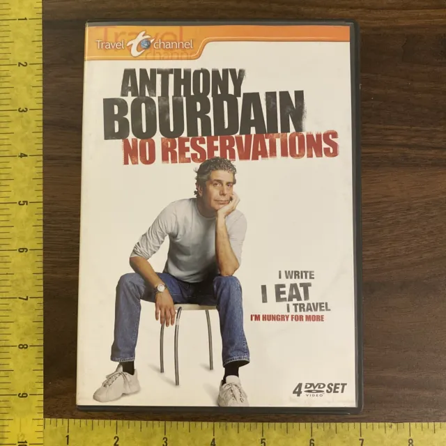 Anthony Bourdain: No Reservations [Collection 1] 4-DVD OOP 2007 Travel Channel
