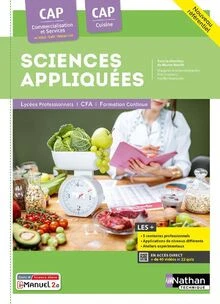 SCIENCES APPLIQUÉES - CAP Cuisine - CAP CS HCR de Andriama... | Livre ...