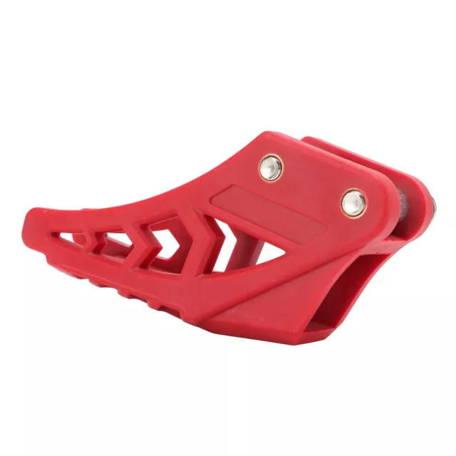 Motorcycle Bike Chain Guide Slider Guard Protector Red ABS for CRF250R 50cc‑250c