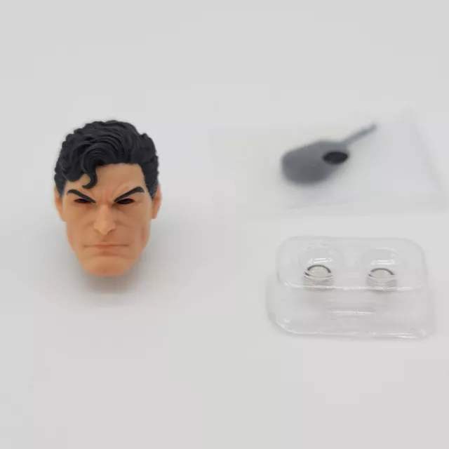 Mezco One:12 Superman Man of Steel Light Up Heat Vision Head Sculpt LED