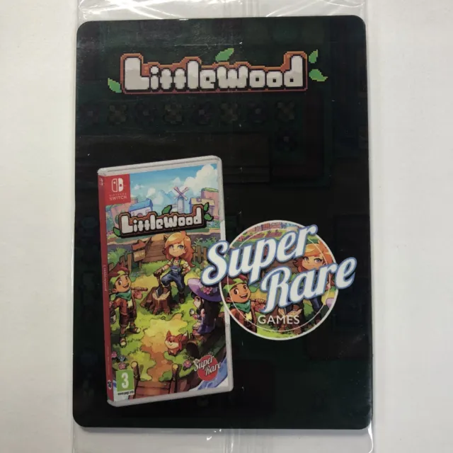 Littlewood Video Game Sealed 4 Trading Card Pack Super Rare Games SRG Exclusive