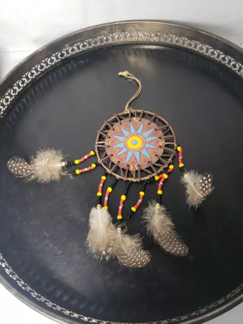 Western Themed Dream Catcher Ornament Wall Or Tree Decoration