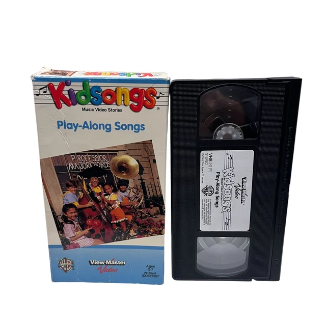 KIDSONGS PLAY-ALONG SONGS VHS. View-Master Video. 1993 V4 £13.73 ...