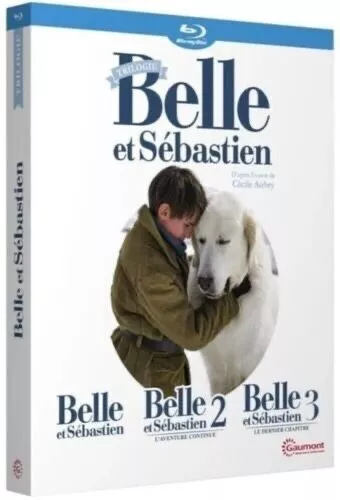 Belle et Sébastien : La Trilogie  [ Coffret 3 Blu-ray ]  NEUF SOUS BLISTER