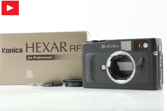 【Near MINT+ in BOX】 Konica HEXAR RF Rangefinder Film Camera Leica M from JAPAN