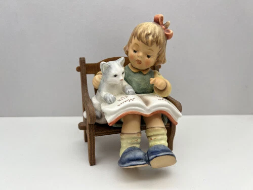 Hummel Figurine 2080 / A Fille Avec Chat 12,5 Cm. 1 Choix - Top État