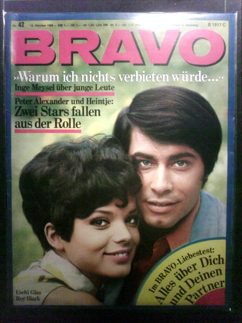 Bravo Nr.: 42 vom 14. Oktober  1968  in Schutzhülle