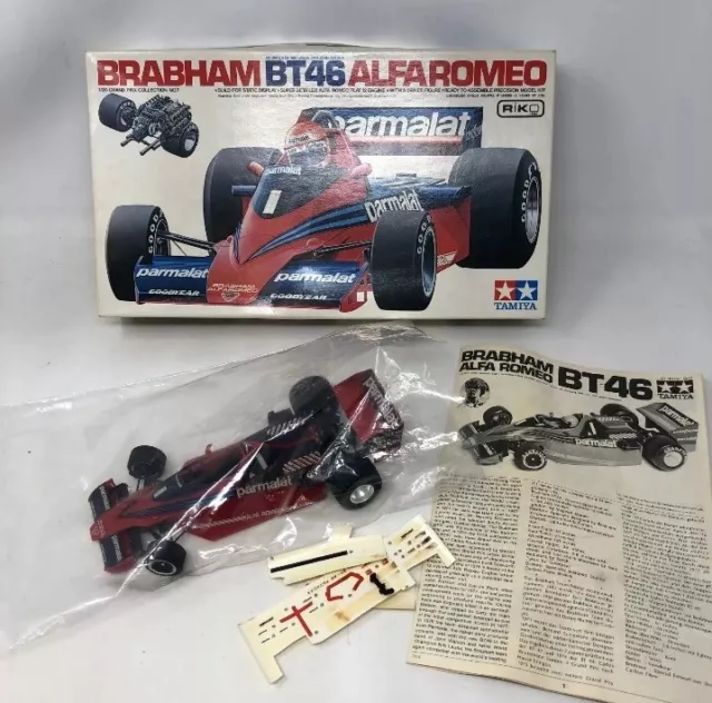 Tamiya Brabham BT46 Alfa Romeo Motorsport Model Part Built