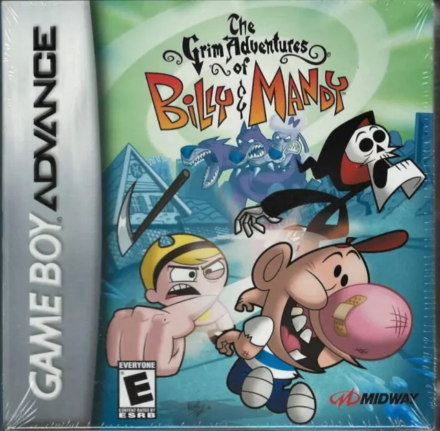 Grim Adventures of Billy and Mandy GBA (Brand New Factory Sealed US Version) Gam
