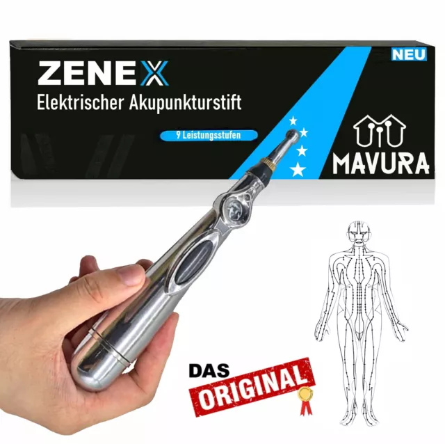 ZENEX Elektrischer Akupunkturstift Puls ACP Elektro Stimulation Massagestift