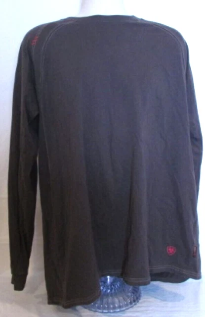 Ariat Work FR Men's XXL Heather Long Sleeve T-Shirt
