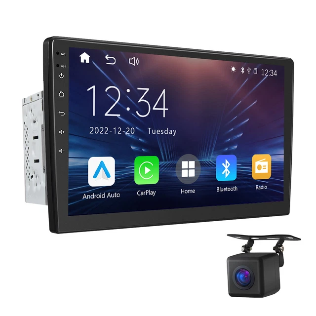 Android Auto Apple CarPlay 10.1" QLED Display Double DIN Car Stereo Radio DSP BT