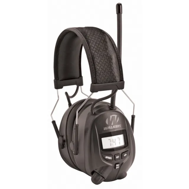 GSM Outdoors GWP-RDOM Walkers Radio Power Muff Black