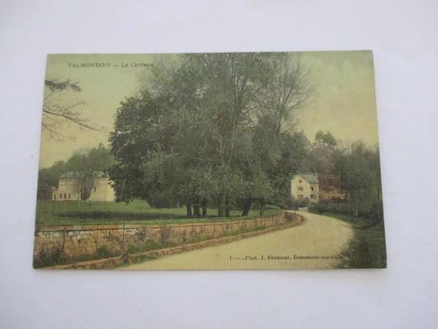 Cpa Val D'oise 95 Valmondois Le Chateau