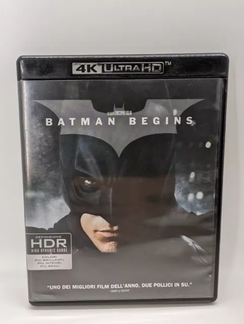 Batman Begins 4K Ultra HD Bluray/Bluray no digital code [Import Edition]